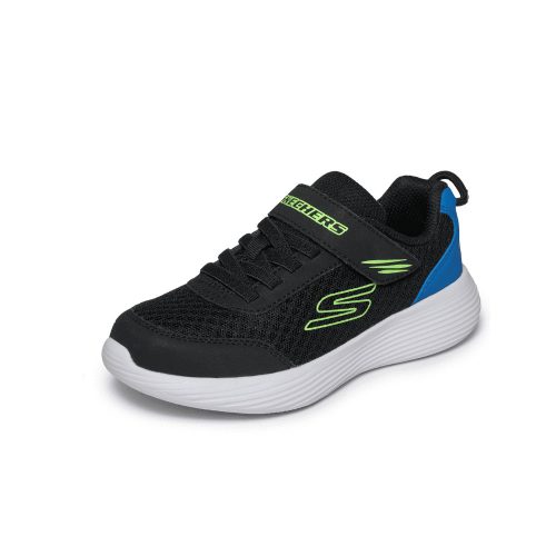 27-es Skechers fiú sportcipő- GO RUN 400 V2 - Quanta-Stride, fekete/zöld 
