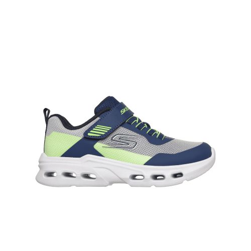 27-es Skechers fiú sportcipő - Glide-Step Drift, kék/lime
