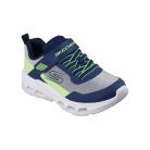 27-es Skechers fiú sportcipő - Glide-Step Drift, kék/lime
