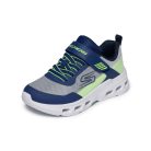 27-es Skechers fiú sportcipő - Glide-Step Drift, kék/lime