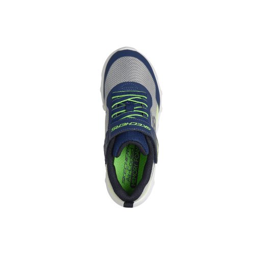 27-es Skechers fiú sportcipő - Glide-Step Drift, kék/lime