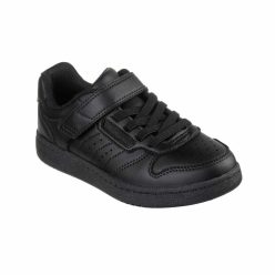 31-es Skechers fiú sportcipő -Quick Street, fekete 