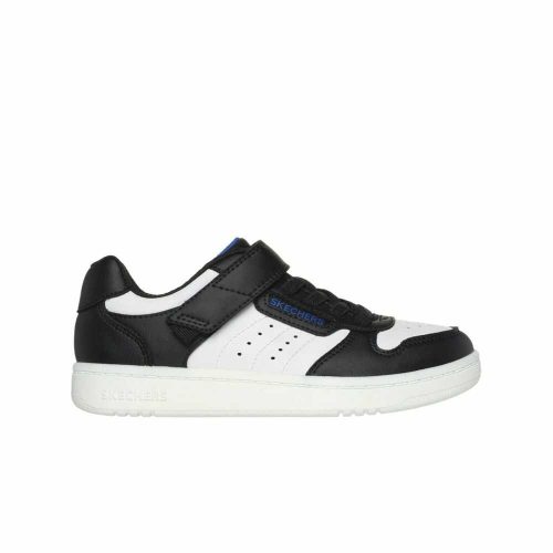 36-os Skechers fiú sportcipő -Quick Street, fekete/fehér