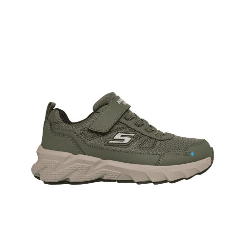 31-es Skechers fiú vízálló sportcipő- Elite Sport Tread - Aquavek, olajzöld 