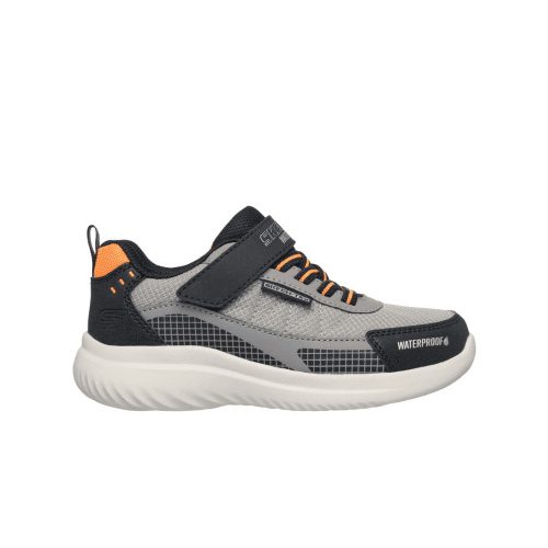 28-as Skechers fiú vízálló sportcipő- Waterproof: Bounder 2.0 – Aqua Pace, szürke/fekete 