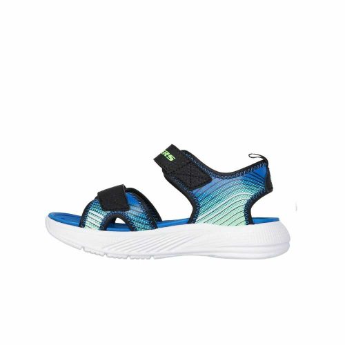 31-es Skechers fiú szandál -Microspec-Splash, kék/zöld