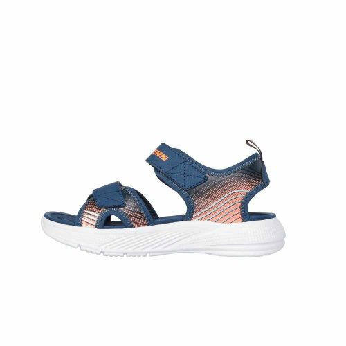 27-es Skechers fiú szandál -Microspec-Splash, sötétkék/narancssárga