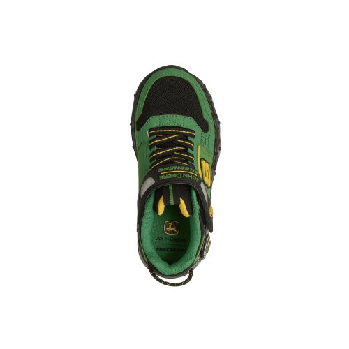 27,5-es Skechers fiú villogós sportcipő- John Deere: Mega-Flex Lite, zöld 