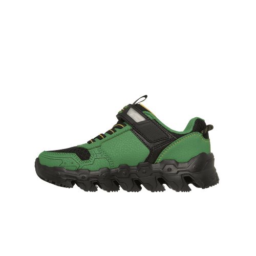27,5-es Skechers fiú villogós sportcipő- John Deere: Mega-Flex Lite, zöld 