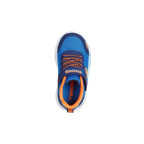 26-os Skechers fiú sportcipő - repcsis mintával, kék 