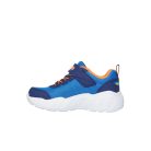 26-os Skechers fiú sportcipő - repcsis mintával, kék 