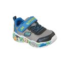 25-ös Skechers fiú sportcipő - állatos mintával, szürke