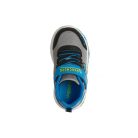 25-ös Skechers fiú sportcipő - állatos mintával, szürke