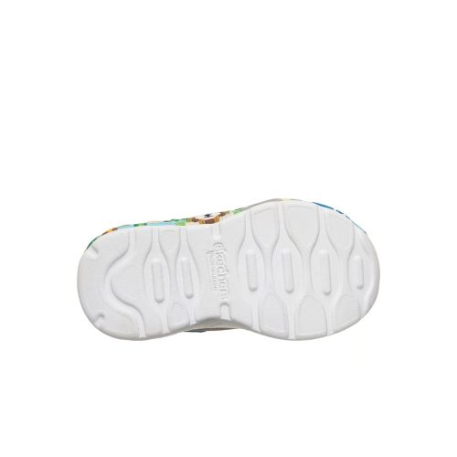 25-ös Skechers fiú sportcipő - állatos mintával, szürke