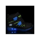 25-ös Skechers Fiú villogós vízlepergető bakancs, kék