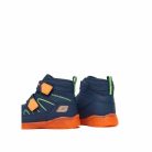 23-as Skechers Fiú villogós vízlepergető bakancs, sötétkék/narancs