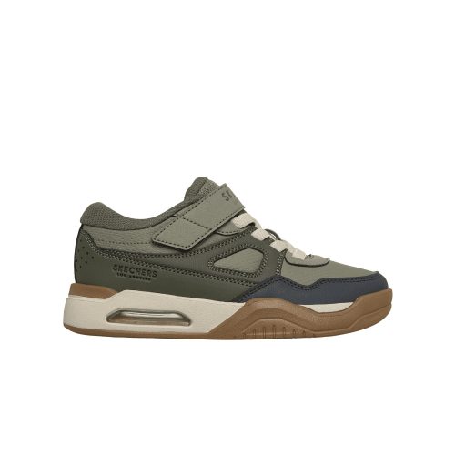 30-as Skechers fiú sportcipő- Court Tech – olajzöld 