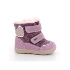 PRIMIGI GORE-TEX vízálló bundás bakancs, szívecskés, rózsaszín