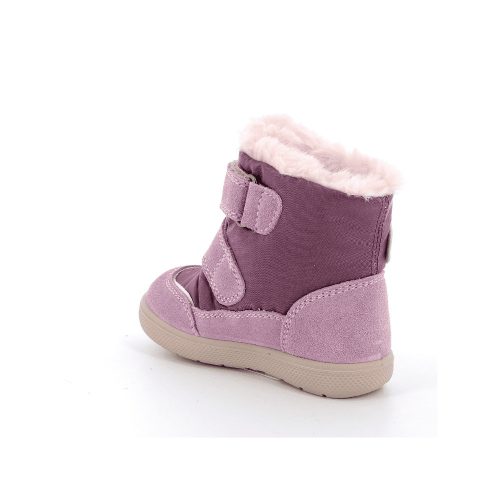 PRIMIGI GORE-TEX vízálló bundás bakancs, szívecskés, rózsaszín