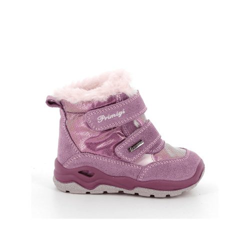 PRIMIGI GORE-TEX vízálló bundás bakancs, fényes lila