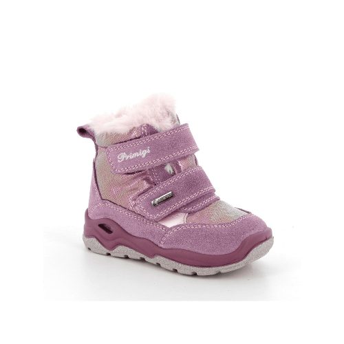 PRIMIGI GORE-TEX vízálló bundás bakancs, fényes lila