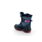 PRIMIGI GORE-TEX vízálló kislány bundás bakancs, farmer kék/pink