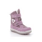 PRIMIGI GORE-TEX vízálló kislány bundás bakancs, rózsaszín