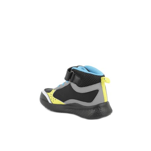 Primigi átmeneti magasszárú Led-es gyerekcipő, fekete