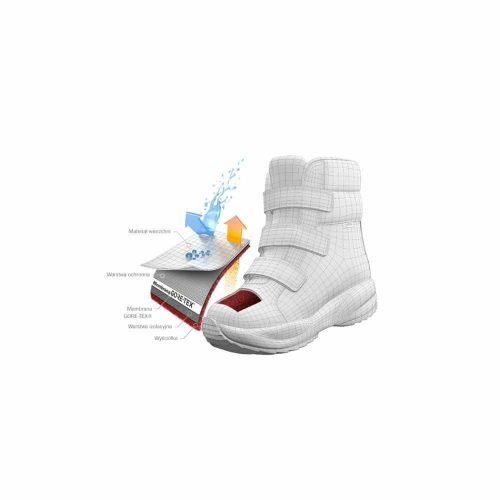 22-es PRIMIGI GORE-TEX vízálló lány bundás bakancs, csillagos, kék