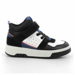 37-es Primigi kisfiú átmeneti sportcipő, fekete-fehér