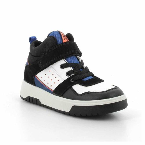 37-es Primigi kisfiú átmeneti sportcipő, fekete-fehér