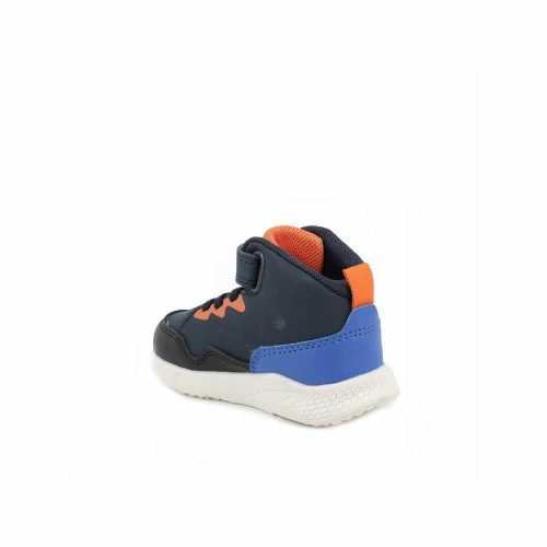 24-es Primigi kisfiú világító magasszárú gyerekcipő, pókhálós, kék