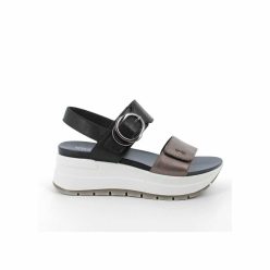 35-ös IGI&CO női szandál, fekete/bronz