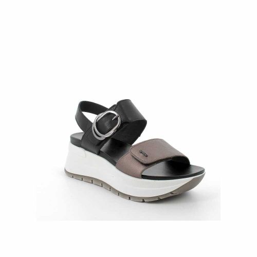 36-os IGI&CO női szandál, fekete/bronz
