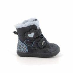   20-as Primigi Gore-tex vízálló lány téli cipő, szívecskés, kék