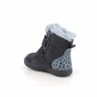 27-es Primigi Gore-tex vízálló lány téli cipő, szívecskés, kék