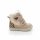 27-es Primigi Gore-tex vízálló lány téli cipő, leopárdmintás-szívecskés, bézs 