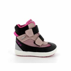   27-es Primigi Gore-tex vízálló lány téli cipő, rózsaszín/fekete