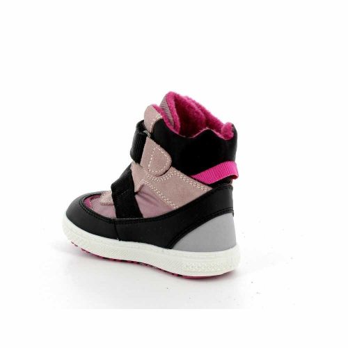 27-es Primigi Gore-tex vízálló lány téli cipő, rózsaszín/fekete