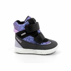   22-es Primigi Gore-tex vízálló lány téli cipő, lila/fekete
