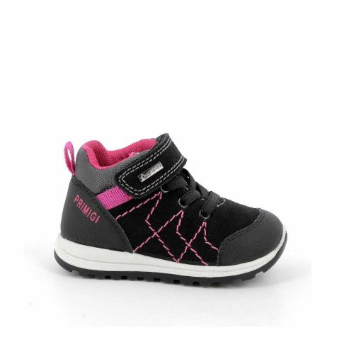 22-es Primigi Gore-tex vízálló kislány átmeneti gyerekcipő, fekete/pink