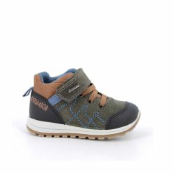   21-es Primigi Gore-tex vízálló kisfiú átmeneti cipő, zöld/barna