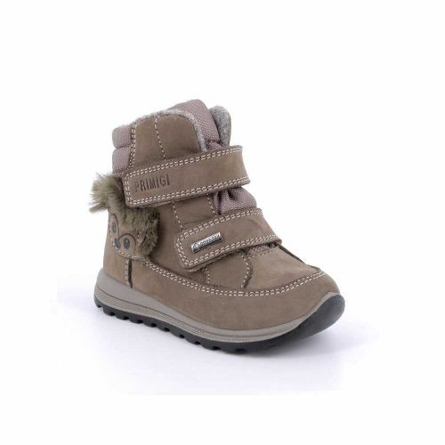 20-as Primigi Gore-tex vízálló téli cipő, rókamintás, barna