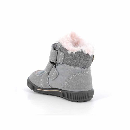 24-es Primigi Gore-tex vízálló lány téli cipő, szívecskés, szürke 
