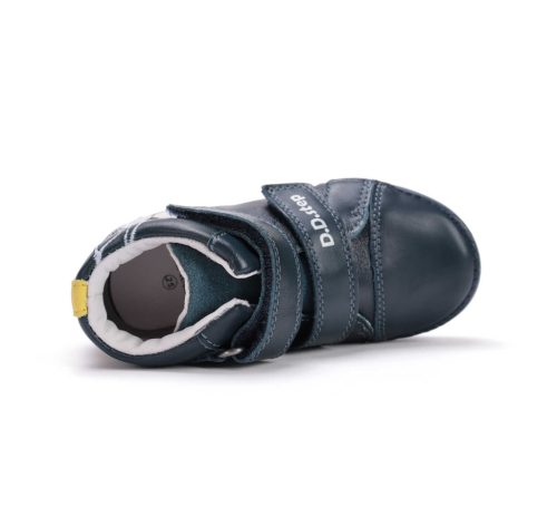 25-ös D.D.Step Kisfiú zárt cipő, focilabdás, sötét kék 