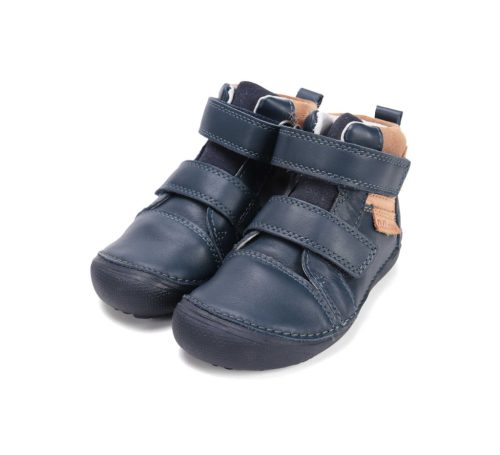 36-os D.D.Step Kisfiú Barefoot Zárt cipő, sötétkék 