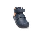 36-os D.D.Step Kisfiú Barefoot Zárt cipő, sötétkék 