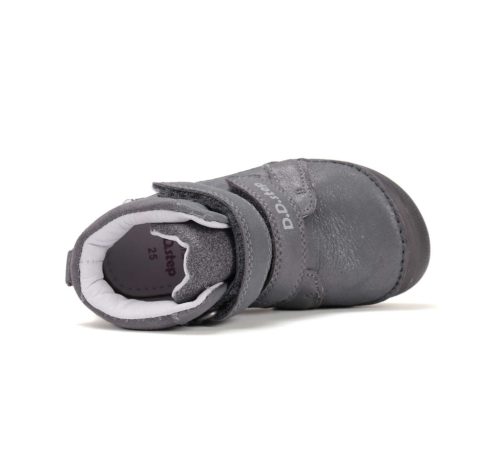 31-es D.D.Step Kislány Barefoot Zárt cipő, unikornisos mintával, szürke