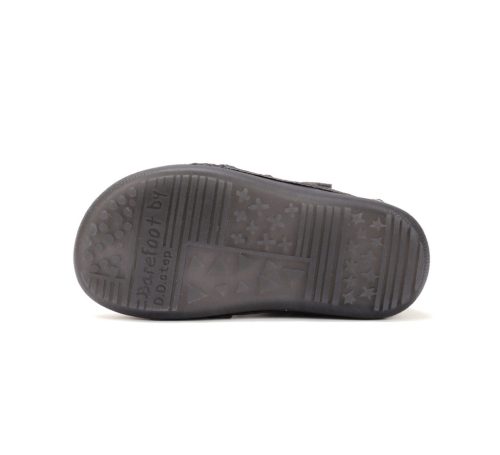31-es D.D.Step Kislány Barefoot Zárt cipő, unikornisos mintával, szürke