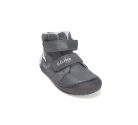 31-es D.D.Step Kislány Barefoot Zárt cipő, unikornisos mintával, szürke
